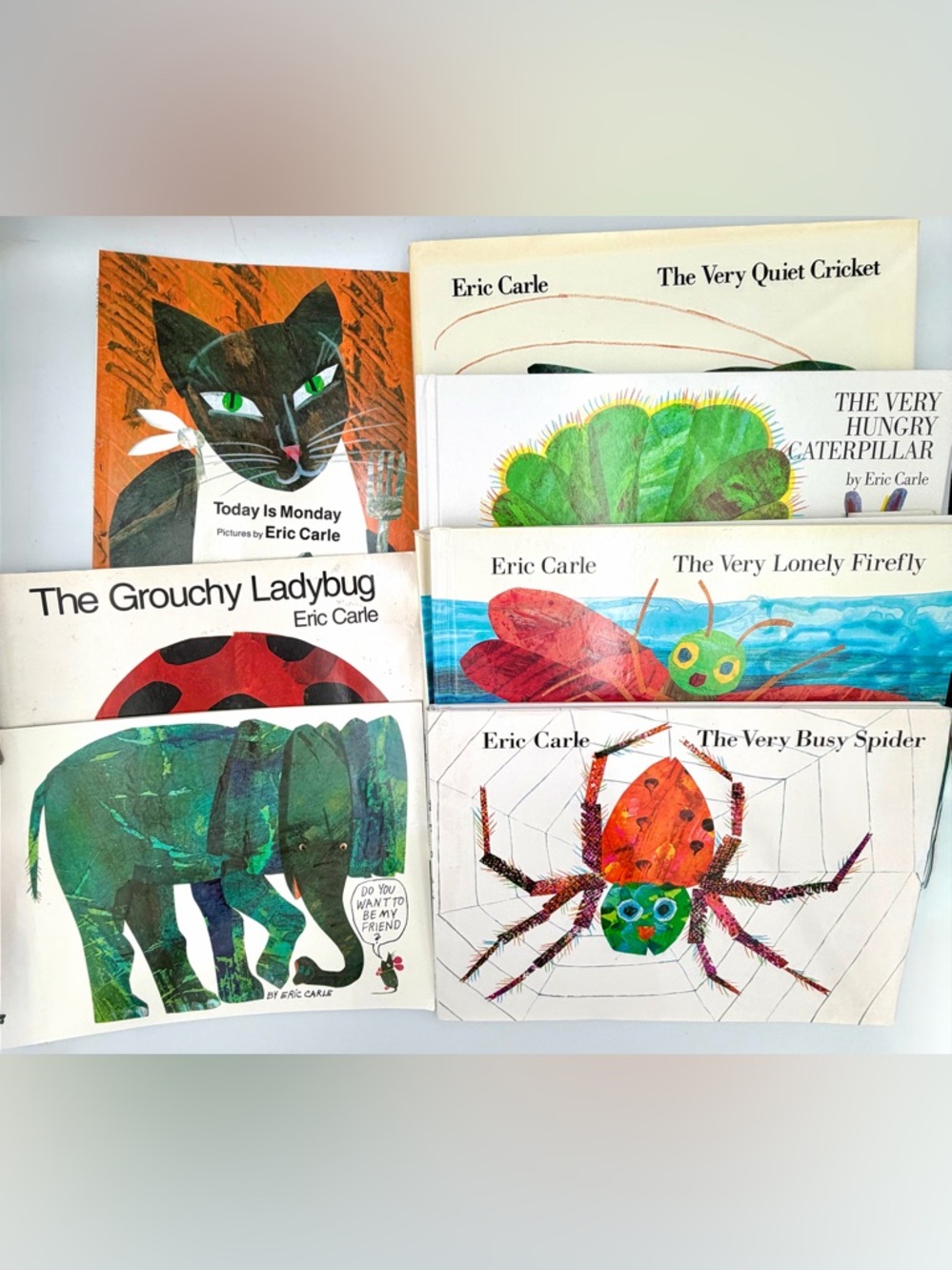 Eric Carle 7 Book Collection